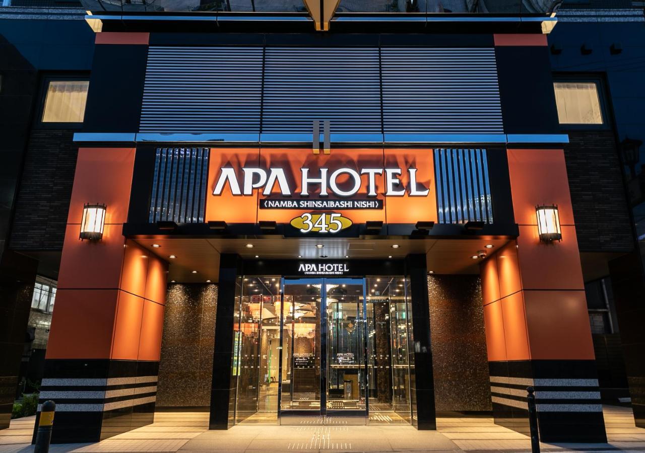 Apa Hotel Namba-Shinsaibashi Nishi Osaka Exterior foto